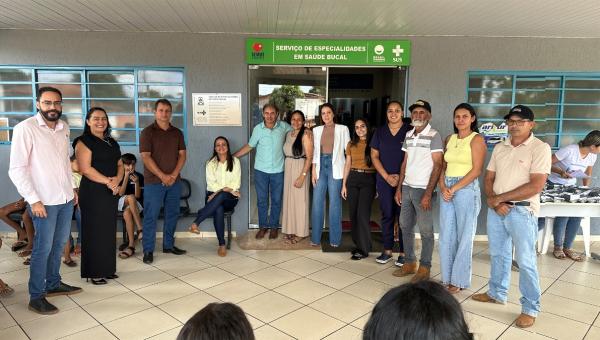 Saúde de Bom Jesus do Tocantins avança com inaugurações e entrega de óculos para crianças Bomjesuínas