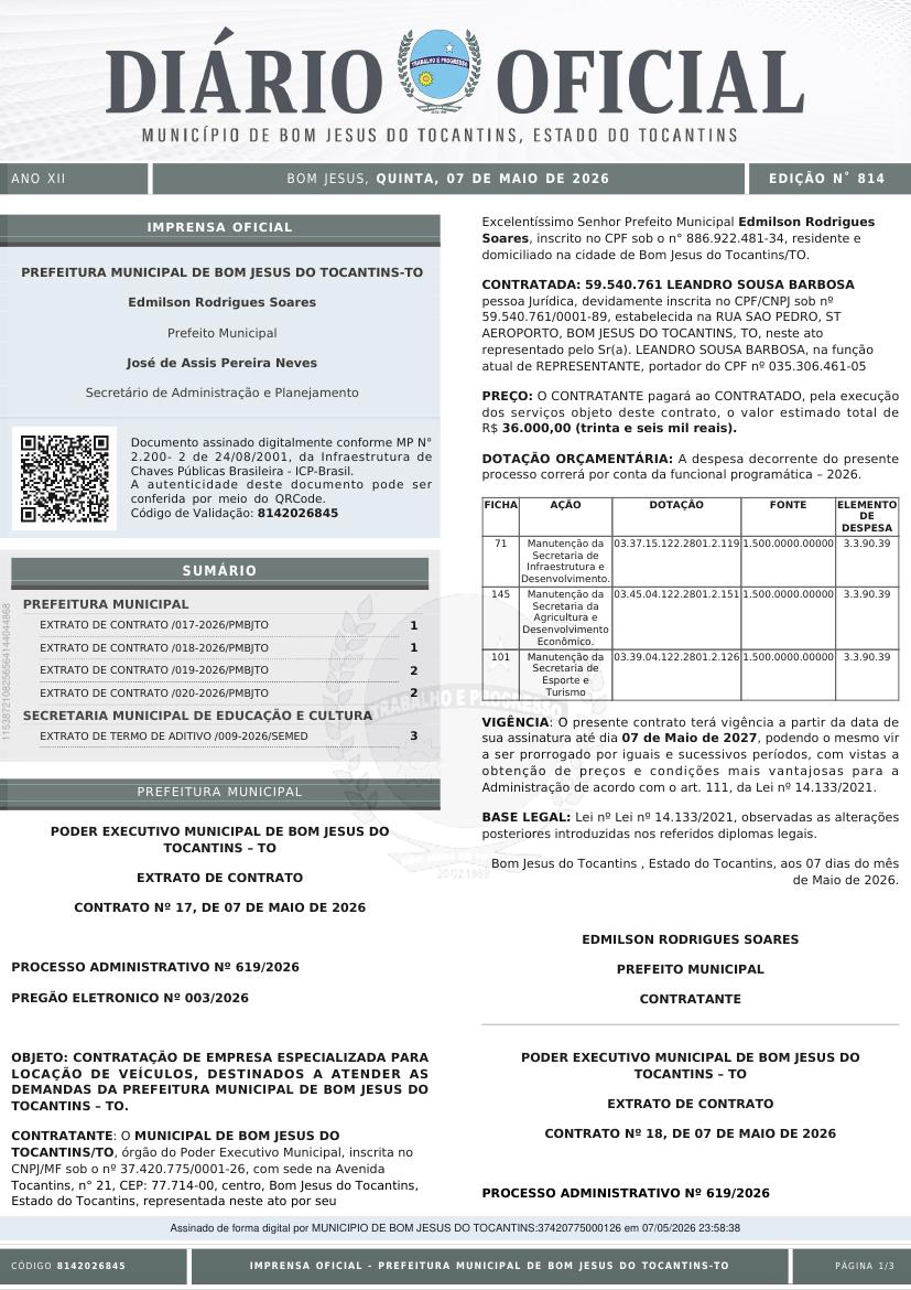 Capa da edição