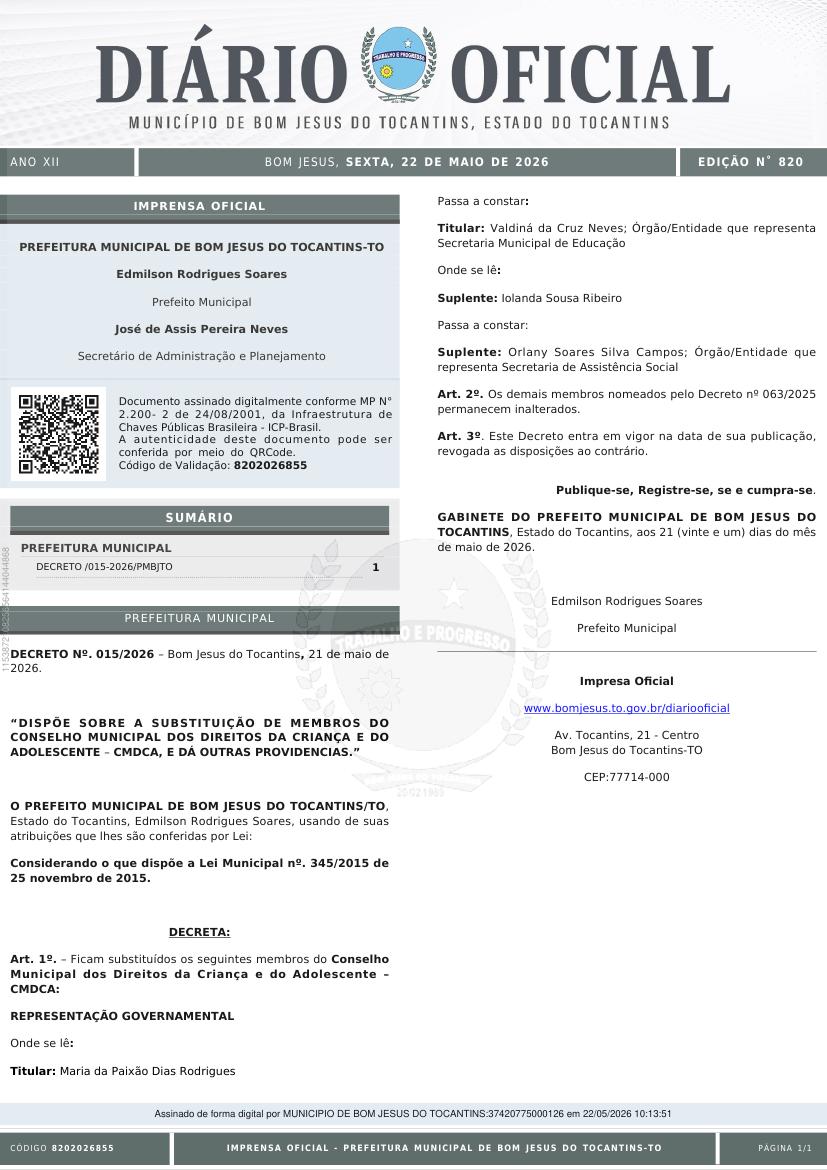 Capa da edição