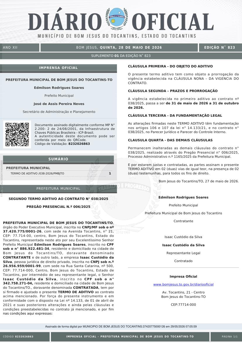 Capa da edição