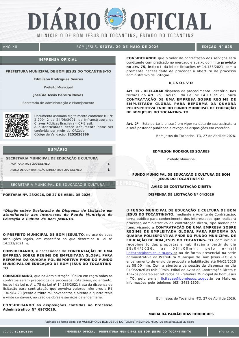 Capa da edição