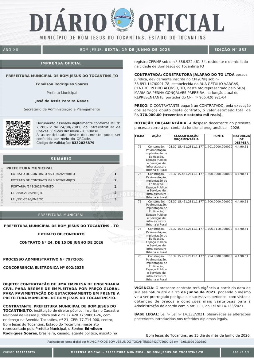 Capa da edição