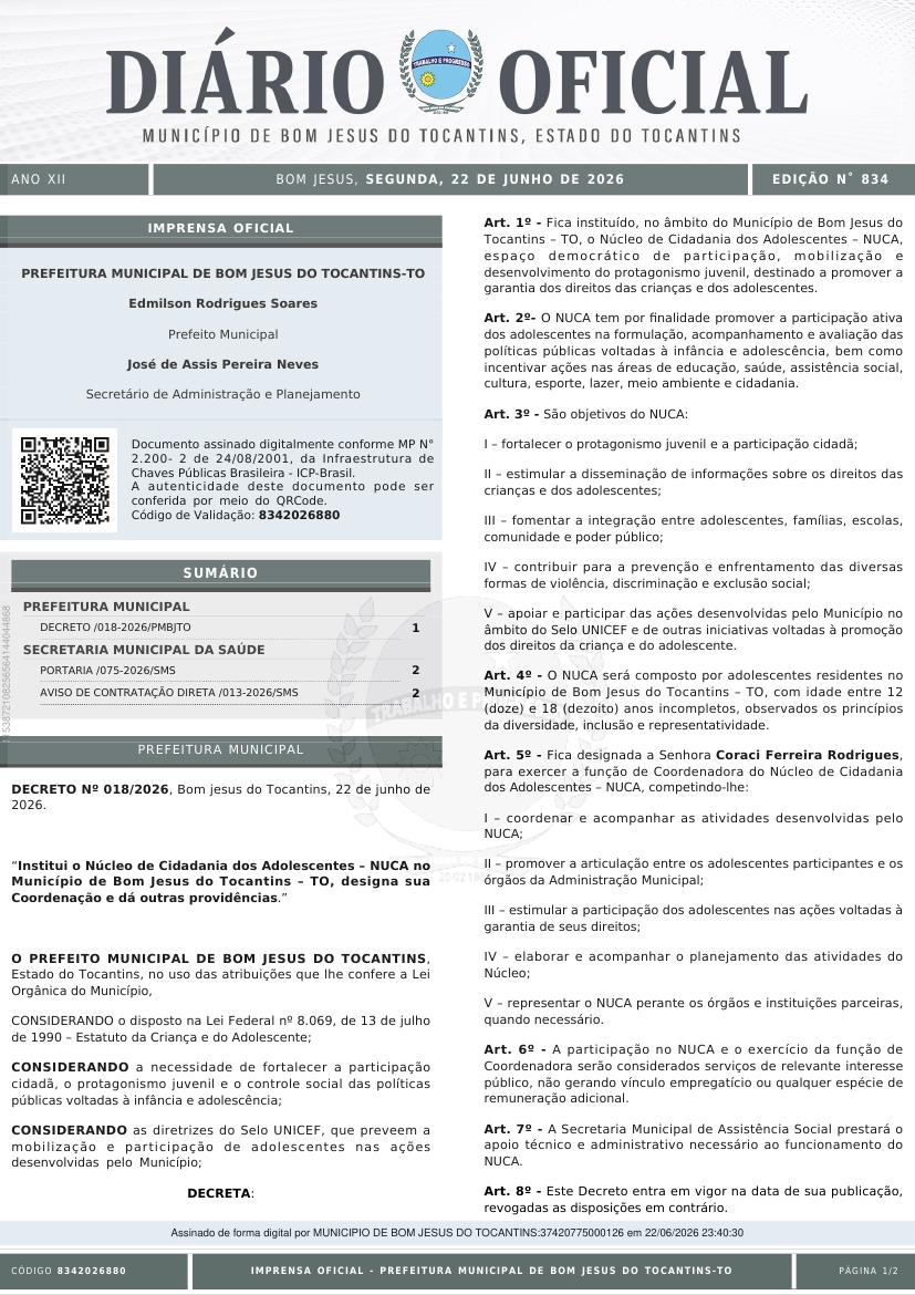 Capa da edição