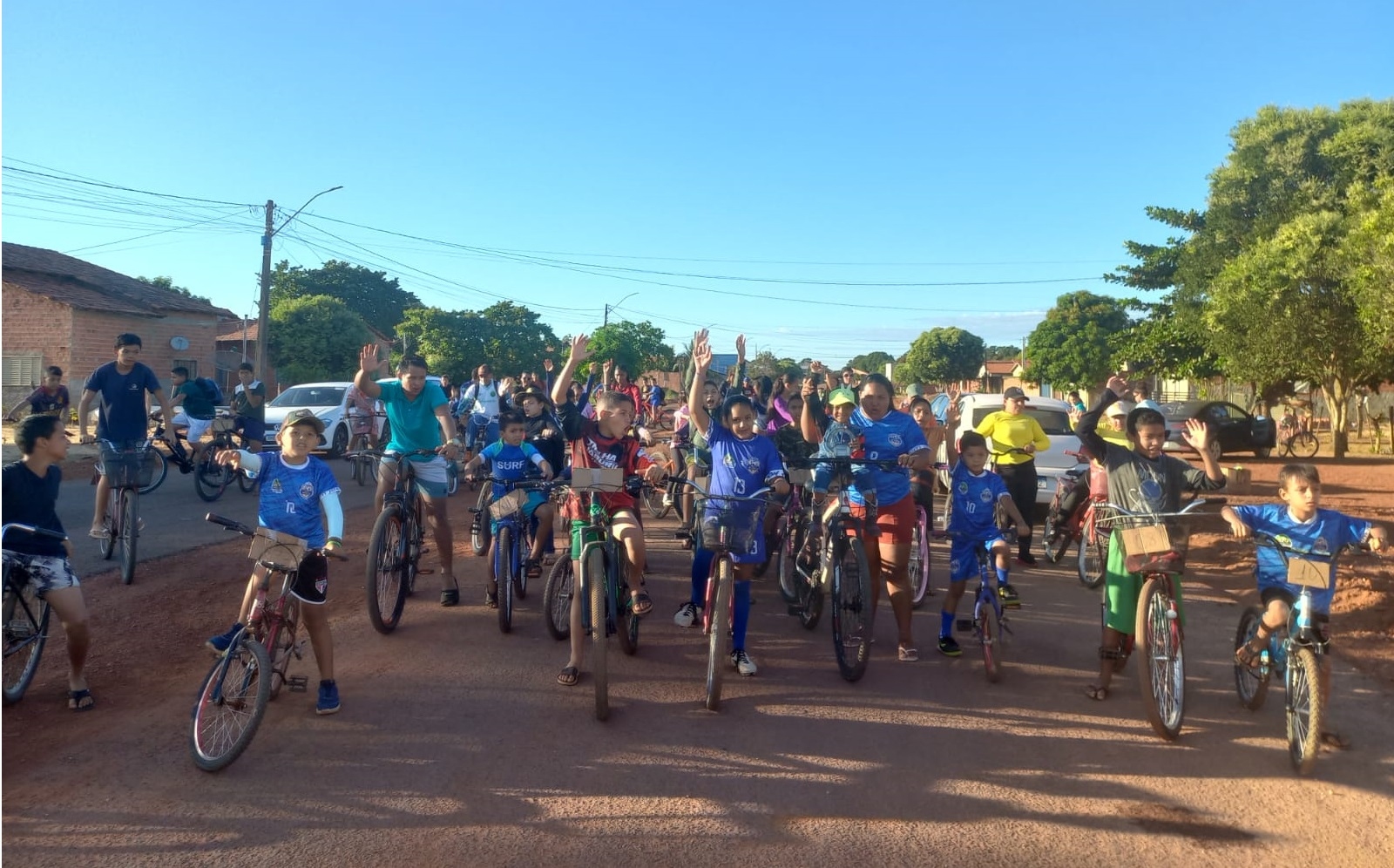 Pedal e cidadania marcam 3ª Trilha Jaburu do Projeto : Eu Atleta