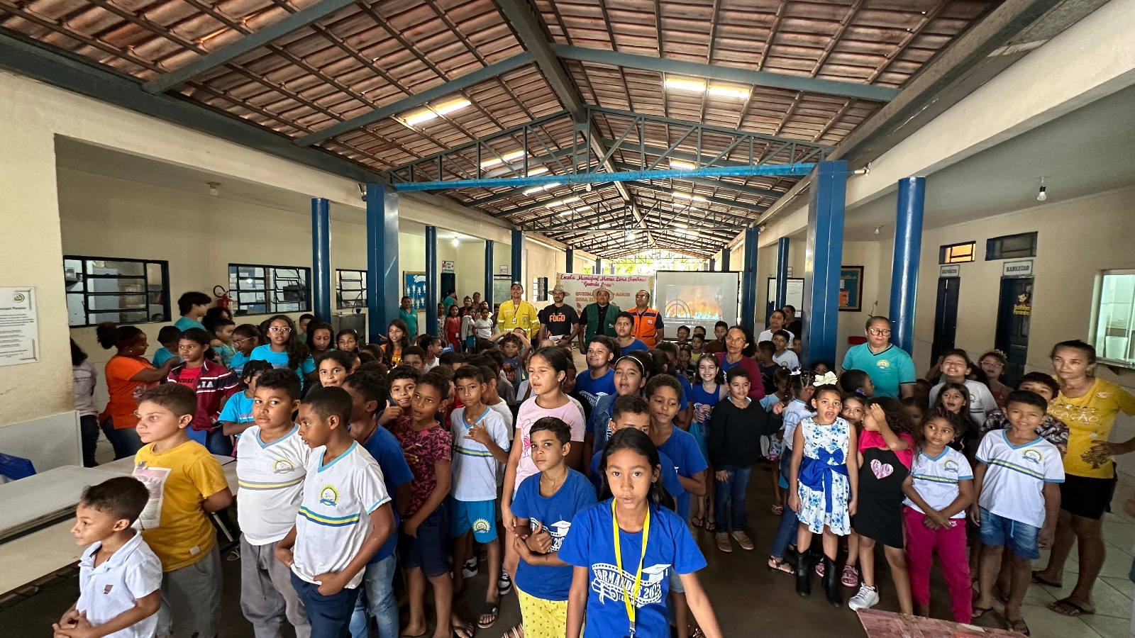 Bom Jesus do Tocantins recebe ação “Foco no Fogo” para conscientização sobre queimadas