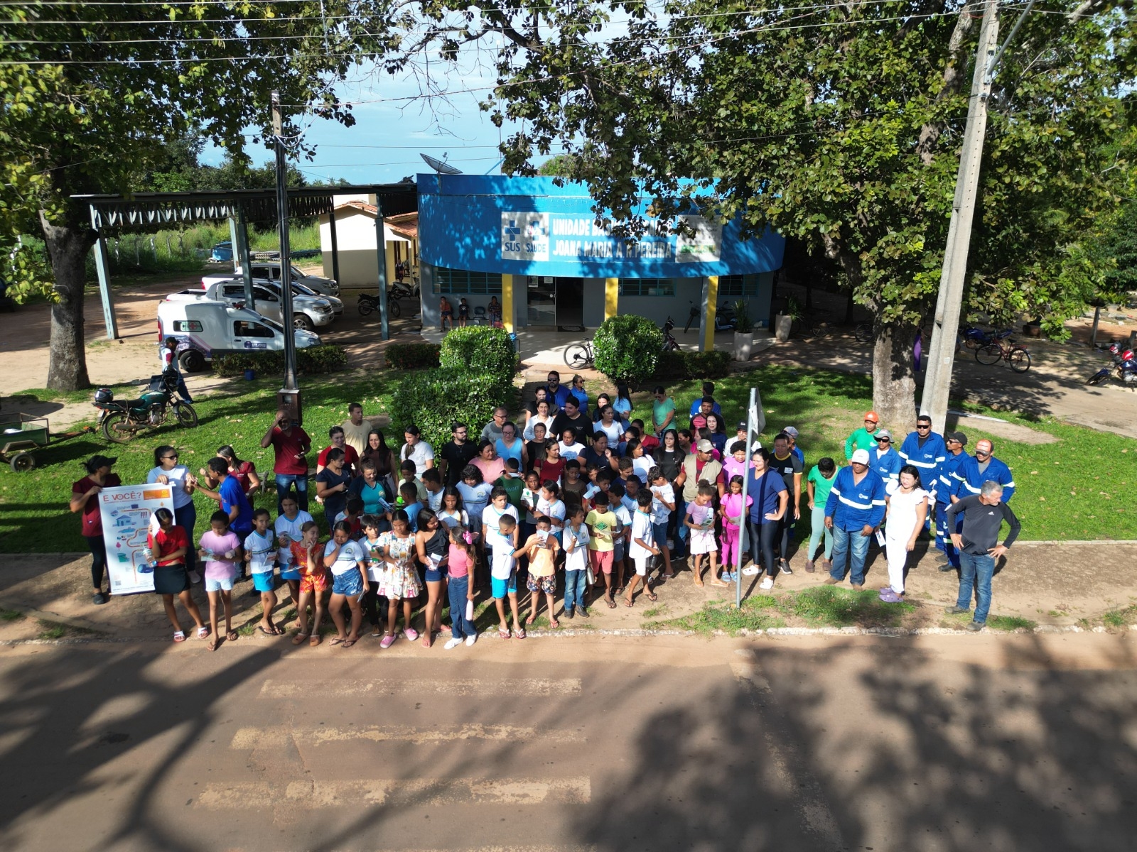 Prefeitura de Bom Jesus realiza caminhada de conscientização contra a dengue e em defesa do meio ambiente