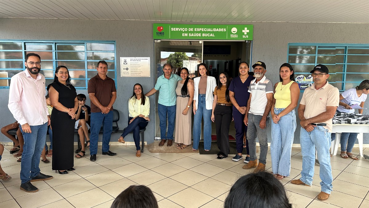 Saúde de Bom Jesus do Tocantins avança com inaugurações e entrega de óculos para crianças Bomjesuínas